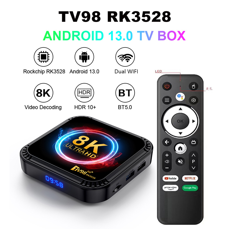 TV98 RK3528 TV Box Android 13  - Radxa Rock 5B 16Gb recension och pris